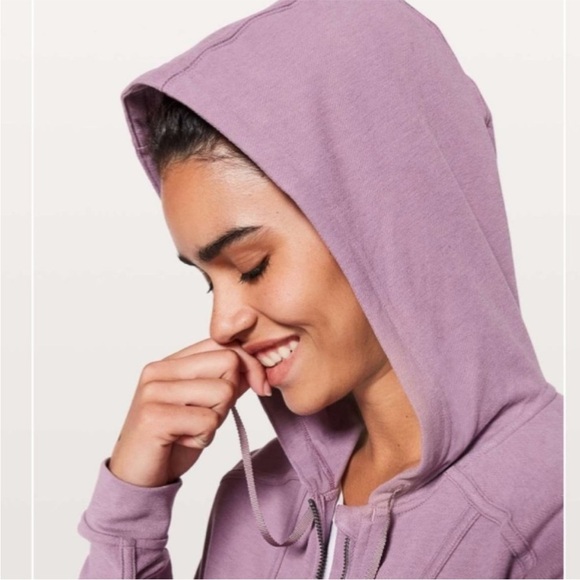 Lululemon Cropped Next Move Hooded Jacket sz 4 - Picture 4 of 10